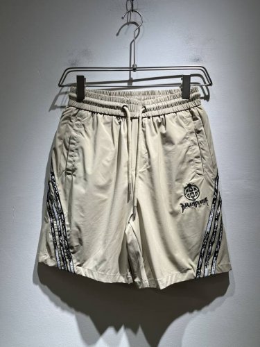 balencia*巴黎*家2025春夏新款男女同款休闲抽绳短裤，男女同款运动休闲短裤五分裤！贸易公司渠道稀出，同步官网发售！春夏系列情侣短裤上线，此款短裤甄选客