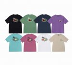 上新款号：S182 Stussy斯图西 Stussy 皇冠撞色图案舒适圆领短袖T恤 男女同款 原版打造 细节高控 -面料精选220G纯棉面料 手感柔软舒适 吸汗