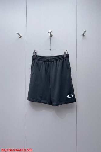 L536 Ba巴黎世家Balenciaga环形万针刺绣短裤 开版-实体柜台-顶奢品质 秒杀市面一切版 原版购入订染面料 区别市场纯黑 面料采用480G订染面料