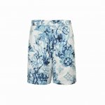 louisvuitton 路易威登 珊瑚海藻短裤 采用真丝面料，亲肤的同时衣服更也更显质感。这款清新的短袖衬衫采用本系列的Monogram Aquagarden