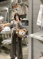 特价 不退换。90。play Comme Des Garcons川久保玲 家人们！今天必须给大家强烈推荐这款超美的捏腰条纹 polo 领针织上衣！ 版型超赞！p