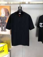 P160 Ysl 圣罗兰2025早春新款原单男士圆领短袖T恤 专柜同步售卖 经典爆款高端品质 高版本 Os版型阔版 胸前刺绣Logo设计 定制进口100%纯棉面