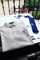 始祖鸟-重磅推荐！春夏新品 专柜在售 时尚高端男装polo-胸前刺绣加提花Logo个性时尚 进口顶极高密度丝光珠地，极为亲肤舒适 摸上去非常的细腻，质感很好，凉