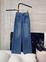 cx081#新款牛仔裤 Valentino 字母印花内里 牛仔棉显瘦牛仔裤 26-30码