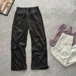 发 Lulu新款3色女士宽松款中腰长裤 dance Studio 女士宽松款中腰长裤 腰部抽绳 方便调节松紧 口袋设计 带有可存放小物品的隐藏是小袋 裤脚带可调