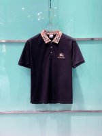 巴宝莉 2025Ss夏季新款 Logo男士翻领Polo衫！经典商务男款，高端男装的天花板级别的商务男款！简约时尚大气不失优雅，单穿内搭体面过人，品质控 细节控的