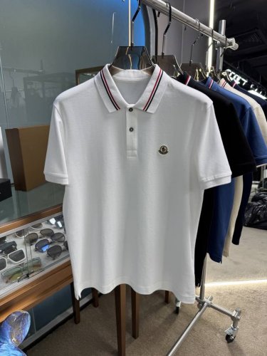 上新 25Ss M家 早春新款起脚中珠面料 Polo 原版定制 进口纱线色染 经典百搭 码数48-56