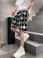 gucc* 25Ss新款太空棉质空气层休闲短裤 五金辅料全部定制 棉质弹力面料 码数M-Xxxl