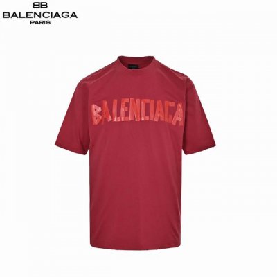 Balenciaga 巴黎世家 美纹纸胶带印花短袖 砖柜同步.面料采用巴黎Zp定织定染全棉双纱紧密棉.克重260克，布面干净.布纹清晰，柔软舒适，螺纹釆用定染无
