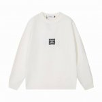 纪梵希 Givenchy 经典四方格圆领羊毛针织毛衣 颜色 白色 黑色 码数 S M L Xl Xxl