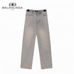巴黎世家 原单 款号：Bv052 上新！Balenciaga 24Ss巴黎世家水洗宽松阔腿牛仔裤，时尚圈顶流爆款平替来袭！ 100%客供丹宁牛仔布，真正的Den