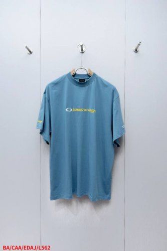 L562 Babalenciag 25 环形刺绣Tee 订染230G面料起订量9卷布 颜色非市场现货 版型不改一丝一毫 用量极高 区别市场错误颜色看图打版先行版