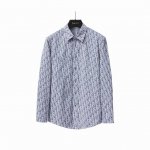 实拍细节图+细节图 Dior 迪奥 Dr字母色织满幅Logo提花长袖牛仔衬衫 面料采用高定定织牛仔面料 根据原版起版 自家品牌工厂p流水线36道工序独立完成 做