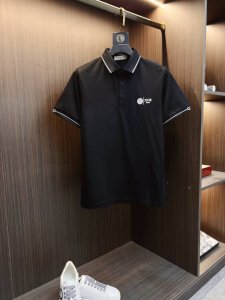 Dior 迪奥 高端刺绣Logo 2025Ss新款时尚翻领短袖polot恤 原版复刻 客供原版进口丝光棉面料 原版复刻经典品牌Logo 剪裁完美 做工精致 必入