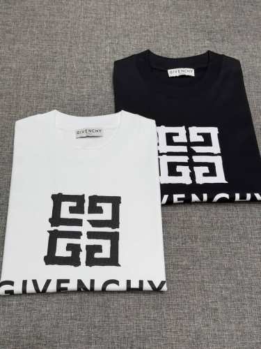 新品 Giv男士时装款宽松版圆领短袖T恤，贸易公司洋行货，25年春夏新品，明星级人气单品！ 客供埃及进口顶级面料，甄选尼罗河区域光照极好的上等棉花原料，经过百年