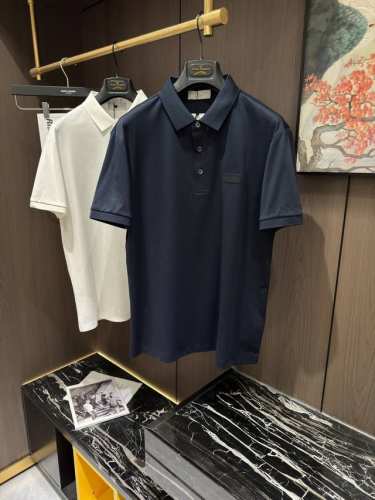 cd25S春夏新款商务休闲翻领短袖Polo，码数M-3Xl