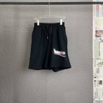 p140 /A14 balenciaga 巴黎世家25新款 溶解可乐 短裤 Logo定制进口硅油刷印水洗不开裂不易脱落 原版纯棉定制面料 与原版无任何色差宽松版