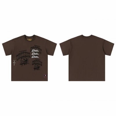 t8826 顶级品质 Travis Scott X Mitchell X Ness Oregon Ducks Seal 短袖 做工精美 走线流畅 原版刺绣工艺
