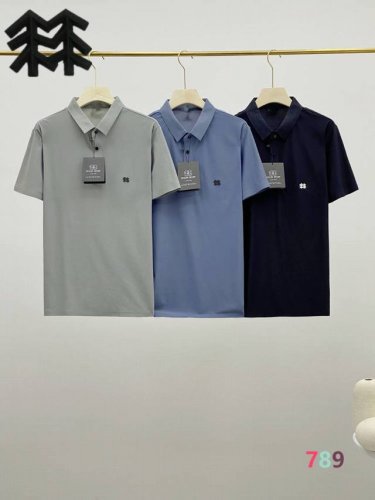 Kolonsport可隆冰丝无痕polo衫男士夏季轻奢翻领薄短袖T恤男款高端潮牌商务休闲上衣！ 年新款重工polo衫，三色颜色随意搭配！休闲商务风！胸前立体硅胶