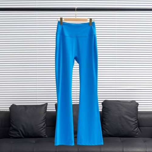 工厂p直供 Lululemon丨露露乐檬阔口喇叭裤 配色：闪电蓝 尺码：2 4 6 8 10 12
