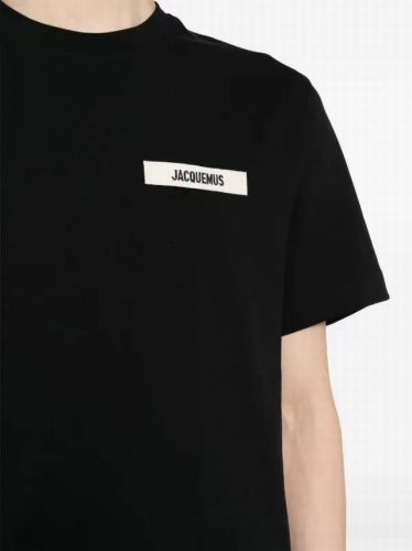 jacquemus 2025春夏新款T恤 男女同款 经典款标语Logo 基础百搭款 法式浪漫 五色四码 Smlxl
