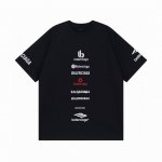 Balenciaga 巴黎世家2025 Ss 多元素商标Logo印花短袖T恤 本市场No.1的质量 真正天花板品质 全部原版开发注意细节图 避免被盗图商家混发