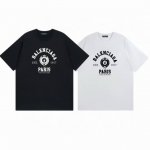 Balenciaga 巴黎世家 25Ss paris麦穗皇冠印花短袖 高版本 重工 短袖T恤 顶级用料 限量发售！ 面料：250克 双纱双股用料 预缩定型 具有