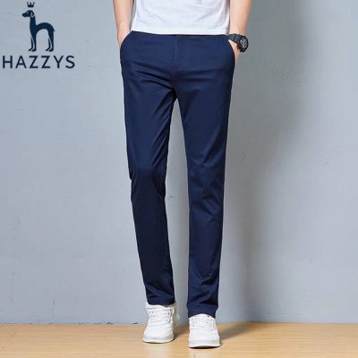 hazzys 哈吉斯 西裤细格子桑蚕丝休闲西裤，冰感透气，超大弹力，遮肉显瘦。加入“软黄金”桑蚕丝，细腻柔软 怕热的人，一定要买一条试试。主打一个凉爽+高颜值，