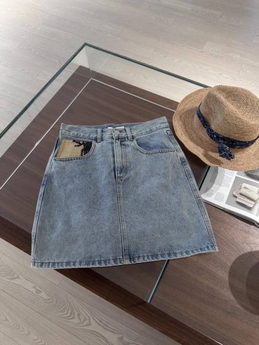 ys New Summer Collection 100%全棉牛仔 带安全内衬 重工亚麻刺绣设计 洗水颜色 版型 都特别美 Sml