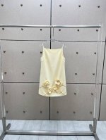 self 手工钉花连衣裙！ Sml