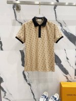 Gucci 古驰 翻领polo衫 撞色领口满印Gg字母连纹Logo印花 官方同步 商务首选 时尚个性 百搭潮流 纯原品质 原版面料 吊牌 领标 水洗麦 三标齐全
