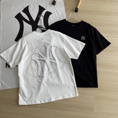 主图 品质短袖Mlb两色 柜子新款印花短袖T恤！三标齐全，原厂包装！ Ny洋基队情侣发泡烫印T恤，定制宽松舒适，超爆经典款，经过高温水洗处理， 确保衣服不变形不