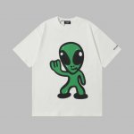 balenci*Ga 25Ss最新款 会跳舞的外星人太空人印花Tee 采用高克重洗水棉，300 克， 正面以Hithg There+Dripley艺术作品直喷印