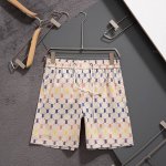 burberry 巴宝莉 2025春夏季新款休闲高品质 速干裤梭织面料 沙滩裤 超高端品质3D数码印花工艺制作而成 原版复刻 整体提花最新字母联盟Logo图案设