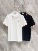 Hermes 25Ss经典H刺绣短袖Polo衫！100％棉双面珠地面料，拆解纱线分析，订织蜂窝四角网眼胚布，衣领为双系统提花定织扁机制成，有弹性，不变形，衣服全