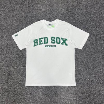 Xx010 Mlb龟裂字母印花图案 Zp开版 260克克重纯棉面料 情侣款：S Xxl 黑色 蓝色 白色