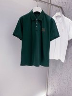 H~Logo字母刺绣短袖polo衫 夏季新款 选用优质珠地网眼棉 网眼颗粒密实、细腻饱满、润和有光泽感.. 门襟三粒扣、经典橙色H-Logo字母标识融合刺绣图案