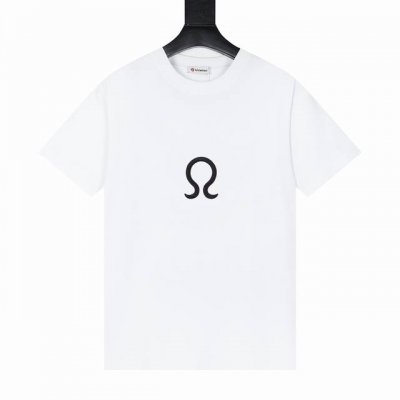 款号Y819 2025Ss字母标识限定刺绣短袖男女款 露露今年太好看难以形容对它的喜爱 既有高级感又兼顾舒适度 按头安利 立体凸起Logo很高级 一点儿也不会L