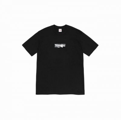 款号794#P70 supreme Week 16 X Emilio Pucci联名款Box Logo Tee Logo印花纯色短袖T恤男女同款 宽松版型 采用