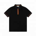 120 Hermes 爱马仕 针织衫Polo衫 升级，灵感源自八十年代复古 原版面料 官方同款 圆领针织衫T恤 定制 网纱毛衣针织面料 手感非常舒服 春夏最新砖