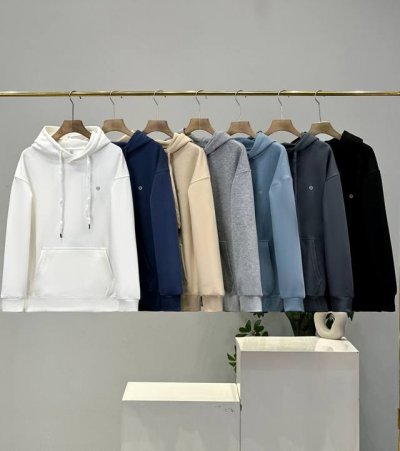 Lululemon 露露 华棉连帽卫衣 本市场No.1的质量 真正天花板品质 全部原版开发注意细节图 避免被盗图商家混发 正确360G定织定染双纱面料 柔软舒适