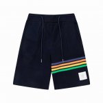 120 Thom Browne 2023Ss新款针织短裤，定制面料采用威化布织法，提花针织工艺，版型紧致立体，4杠拼接，定制裤绳五金质感强，顺滑，上身舒适透气，