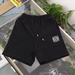 新款Loewe罗意威经典简约刺绣Logo图案绣花休闲情侣毛圈五分短裤，采用360G重大毛圈面料，质感一流，作为当下超火的品牌，没有夸张的设计图案、采用独特载剪、