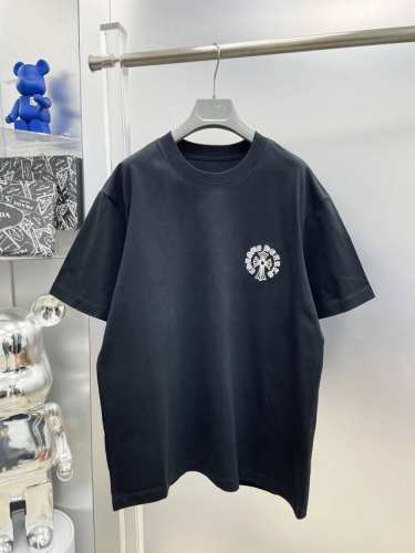 ch 克罗心 高克重 2025夏季新款刺绣多元素印花Logo最新品短袖 Dd 专柜同步有售，原单狠货，时尚进口原版科技面料，上身舒适透气，原版定制五金辅料，上身