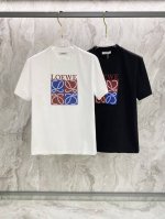 罗意威2025夏季新款短袖T恤，特色的刺绣工艺，个性艺术系列全网独家首发 百搭款细节处理完美240克纯棉面料十分精致 原版面料 网红明星同款高版本 高品质手感非
