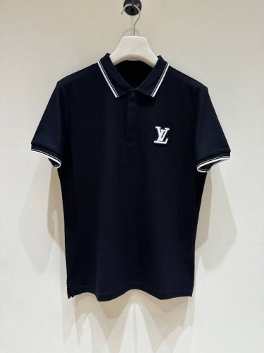 新品A16- V登家族男士珠地网眼棉翻领马球polo衫 香港洋行渠道货 重磅高端臻品 高奢品鉴白金级单品 25年春夏新品 经典人气单品 极符合V登家美学基调的一