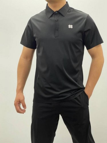 供 模特图 高品质 Kolonsport 可隆2025夏季新款经典短袖Polo衫.面料吸湿排汗效果俱佳，凉爽舒适！ 专柜同款，商务休闲不可或缺！Polo衫简直就