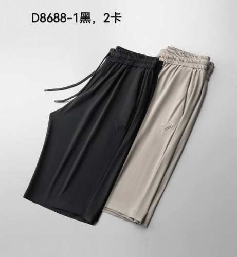 P220 春夏新款短裤 New Models ；冰丝面料，舒适透气，丝滑触感，亲肤安全 款号：D8688-1黑，2杏 码数：M-4Xl 版型：宽松舒适裤型