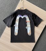 顶级版本 Evisu 福神仙鹤大M印花T恤！ 25Ss夏季新品，进口机器印花，色彩鲜明，颜色正，不脱落，不开胶，采用环保颜料，无甲醛，无异味，领口订制织带包边包