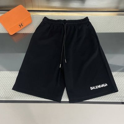 上新 纯原臻品 顶级原版复刻 Balenciaga巴黎世家2025Ss新款印花休闲刺绣Logo短裤 原版面料高版本高品质 网红明星同款 32支双牛肚A类棉320